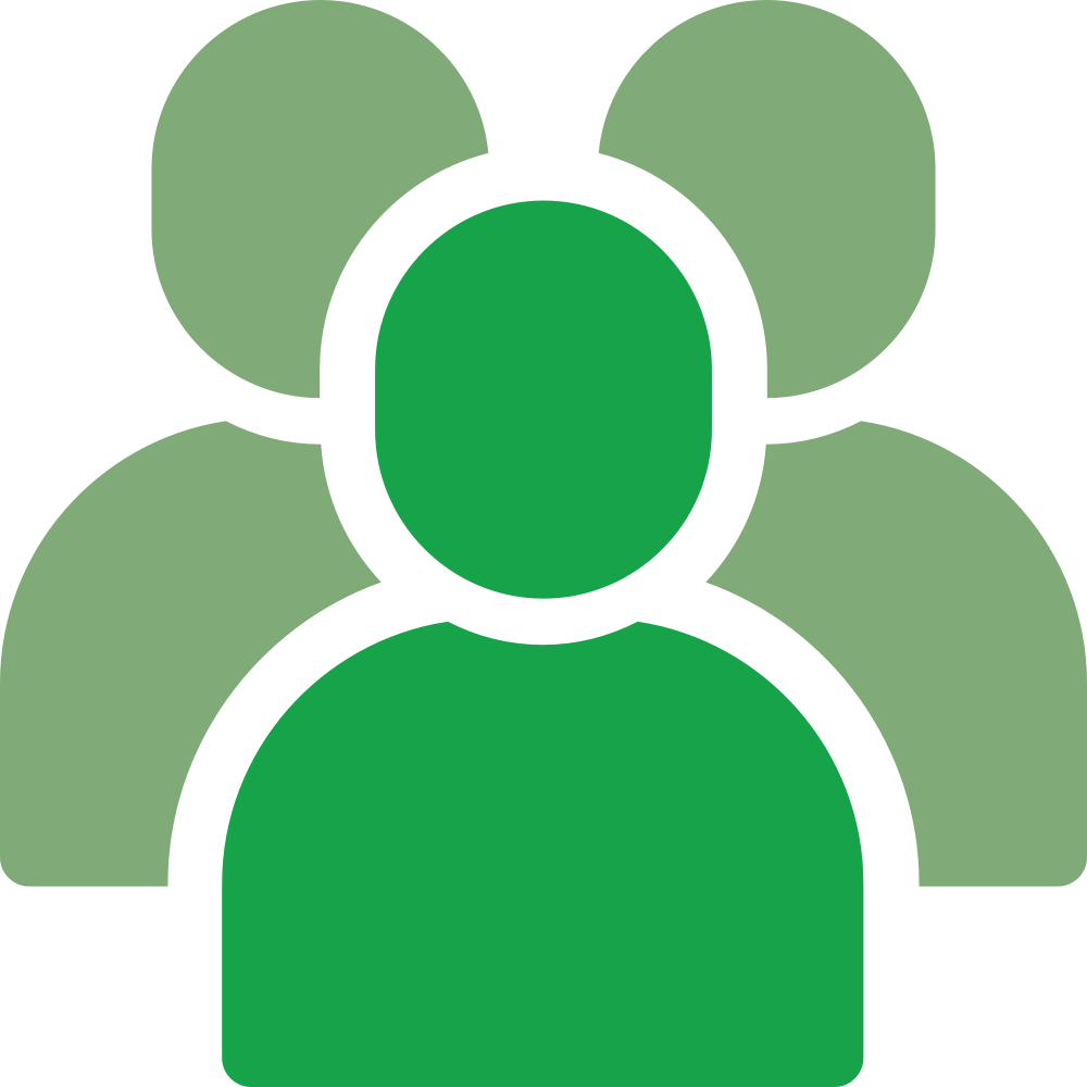Icon representing community involvement